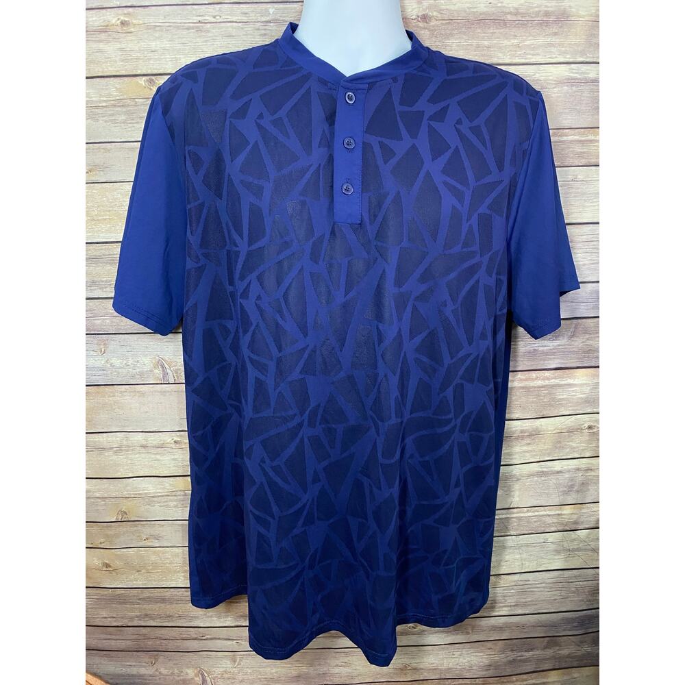 TAPULCO Breathable Polo Shirt — Men’s Size XL Blue